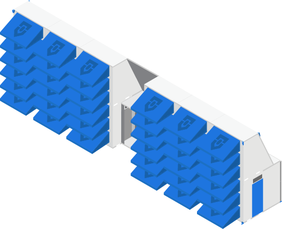 Minipod 6 Unit Set Illustration